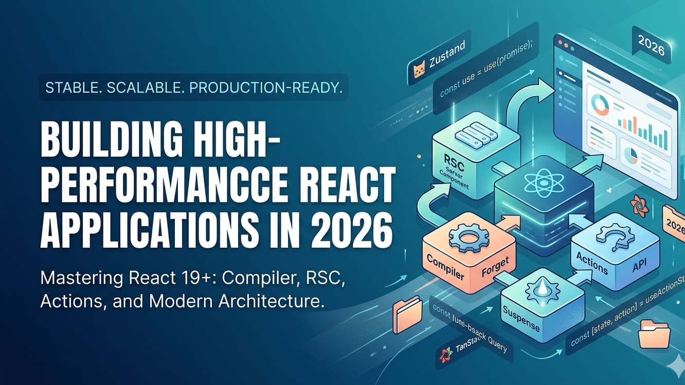 React in 2026: The Complete Guide — Hooks, Server Components, Concurrent Features & Beyond