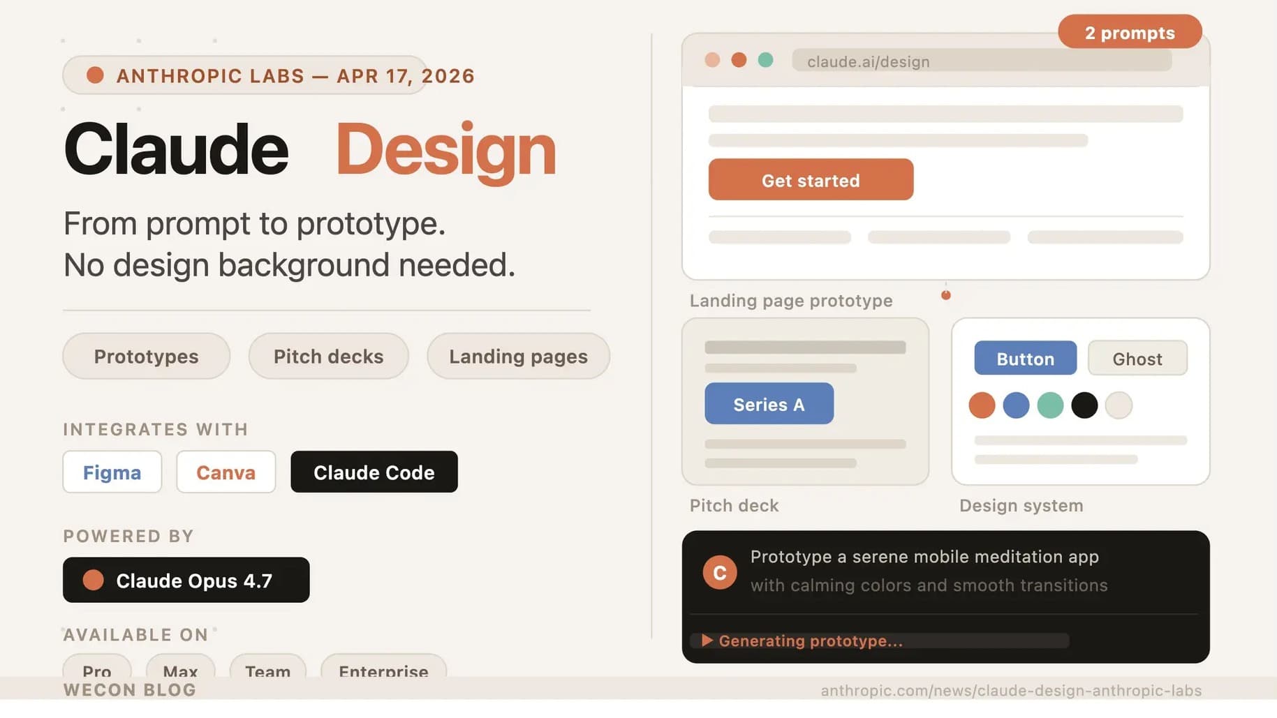Claude Design: Anthropic's New AI Tool That Turns a Prompt Into a Prototype — and Puts Figma on Notice